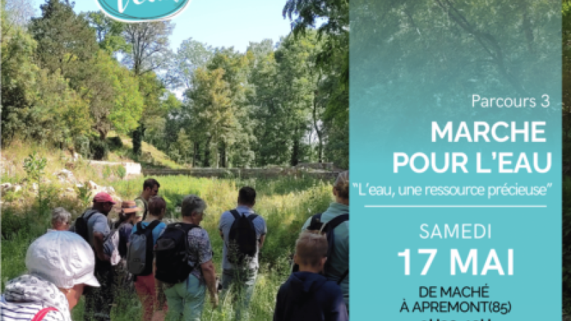 Marche pour l'eau - Parcours n°3 De maché à Apremont 